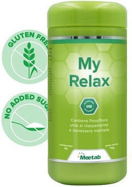 Meetab My Relax Ειδικό Συμπλήρωμα Διατροφής 60 κάψουλες