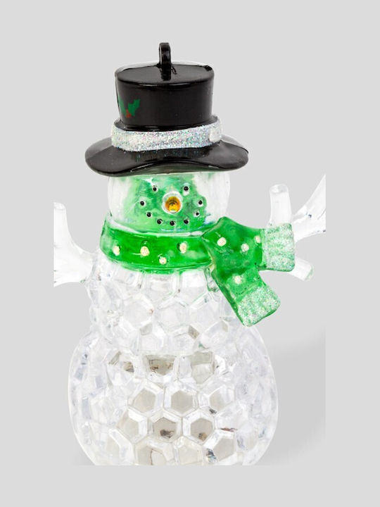 Om De Zăpadă De Crăciun Led Verde Rgb Led 9 X 8 X 5 Cm