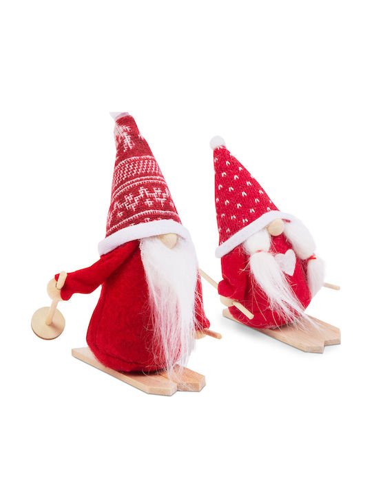 Weihnachtsfigur Skandinavischer Elf 7 x 13 x 15 cm 2 Verschiedene Designs