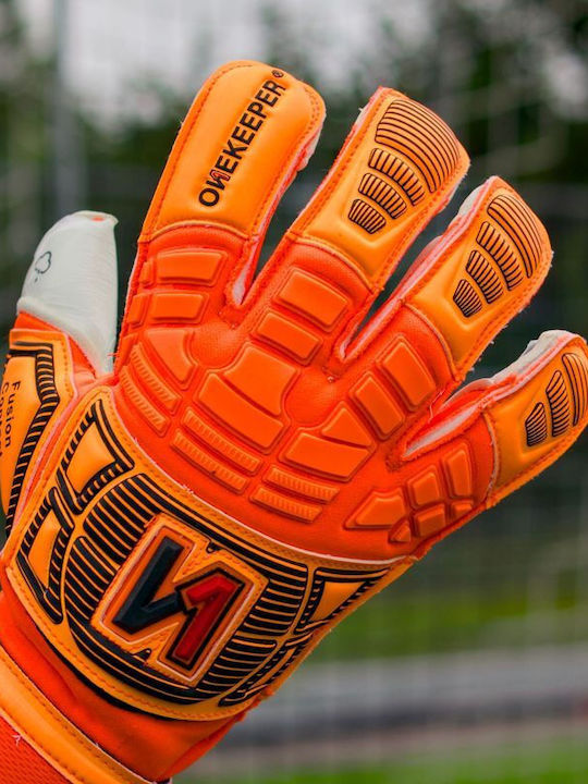 Onekeeper Fusion Contact Adults Goalkeeper Gloves Beige