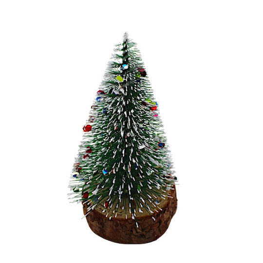 Christmas Decorative Snowy Tree 10cm 1pc3165