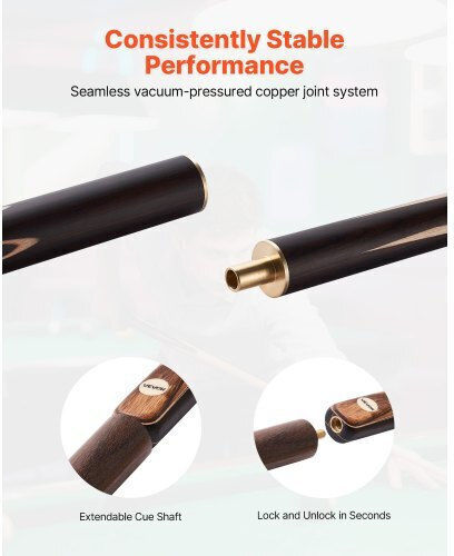 Vevor Snooker Folding Cue 145cm