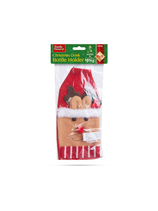 Christmas Bottle Cover L27xW12xD3cm.