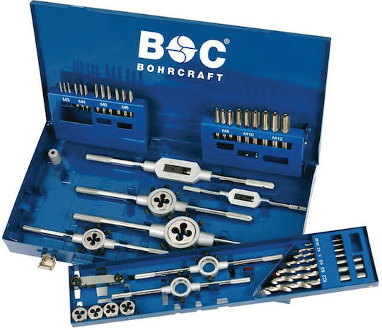 Gw12 Tap Die Set M3-M12 44 Pieces