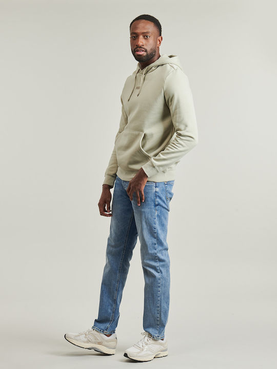 Men's Elastic Light Blue Jeans Pants