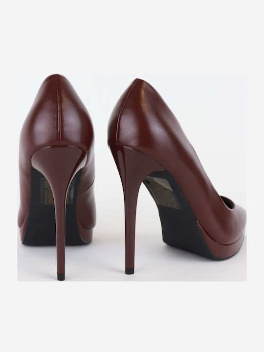 Pumps Burgundisch