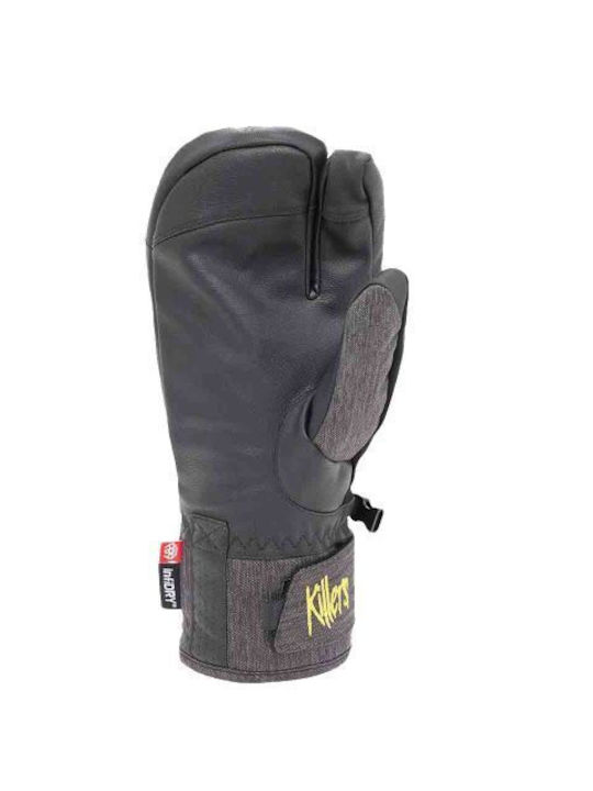 686 Mittens Ανδρικά Γάντια Σκι & Snowboard Μαύρα