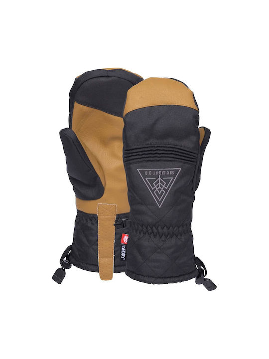 686 Mittens Γυναικεία Γάντια Σκι & Snowboard Μαύρα