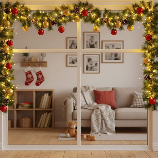 Christmas Garland Green 270x270cm 1pc