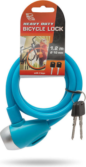 Steel Cable Type Bike Lock Ø10 Mm