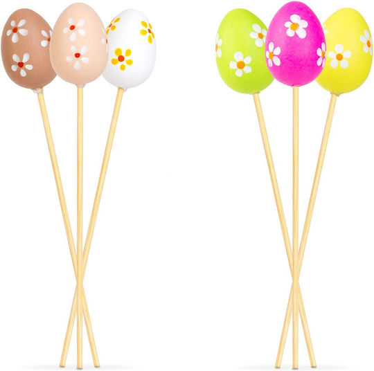 Easter Decoration Egg Set 6 Types 4 Cm