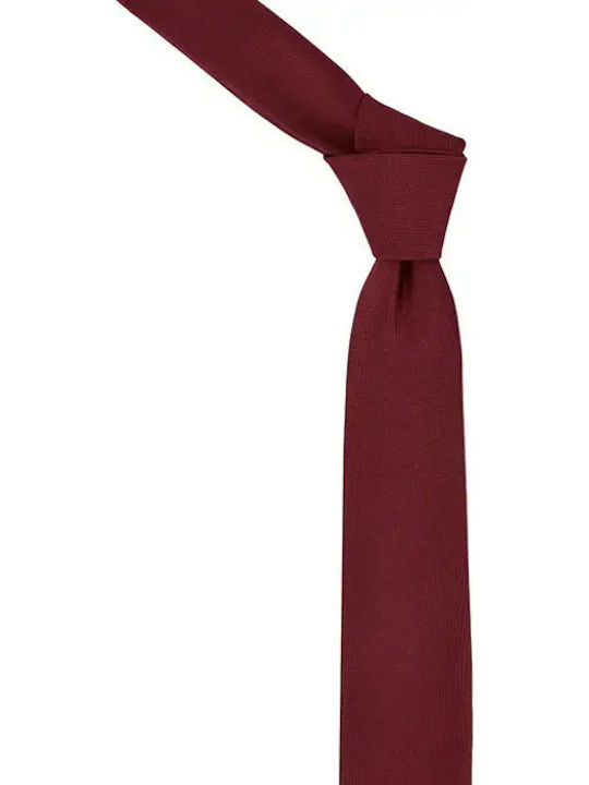 Venturi Men's Tie in Burgundy Color