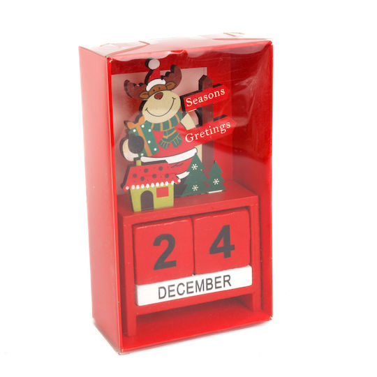 Calendar Decorativ Din Lemn Mdf – 13,5 X 7 X 3,5 Cm – 3 Modele