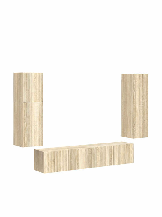 Living Room TV Unit Sonoma Oak L30xW31xH100cm
