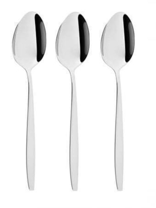 Carl Schmidt Sohn Dessert / Eiscreme Rostfreier Stahl Braune Löffel 30cm 3 Stücke