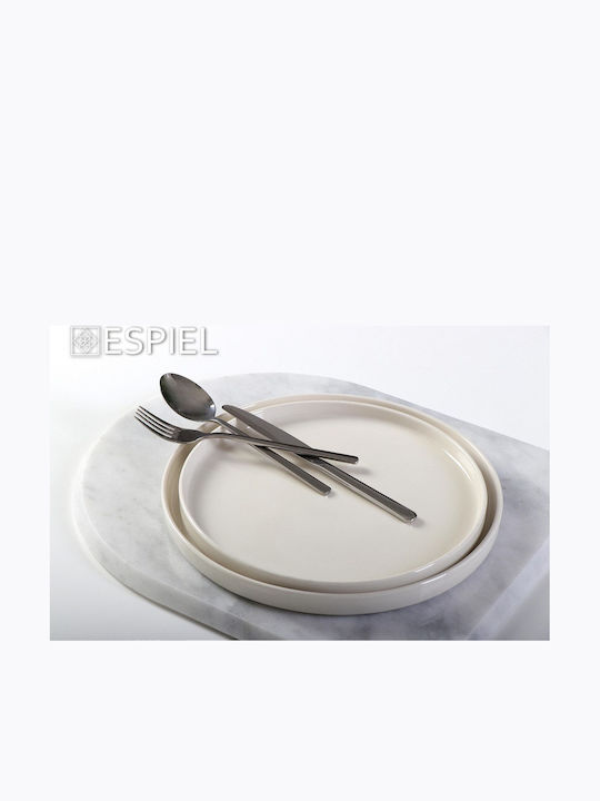 Espiel Divine Σετ Κουτάλια Ανοξείδωτα Γκρι 20.7cm 6τμχ