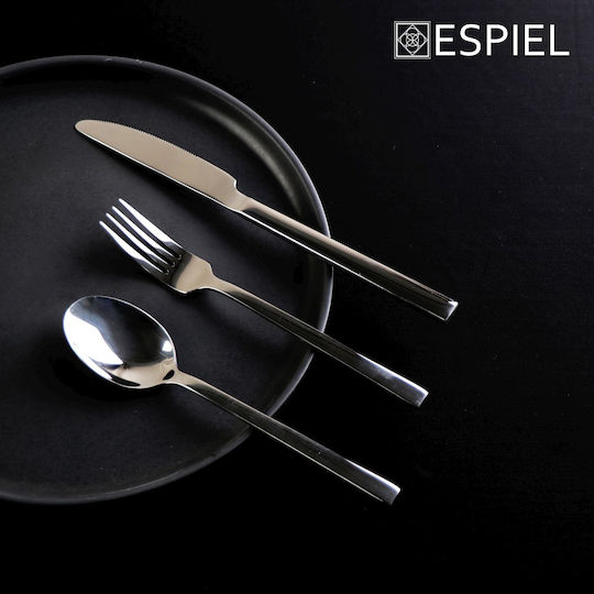 Espiel Divine Set de Linguri Fructe Inoxidabile Argintiu 18.2cm CUS205 6buc
