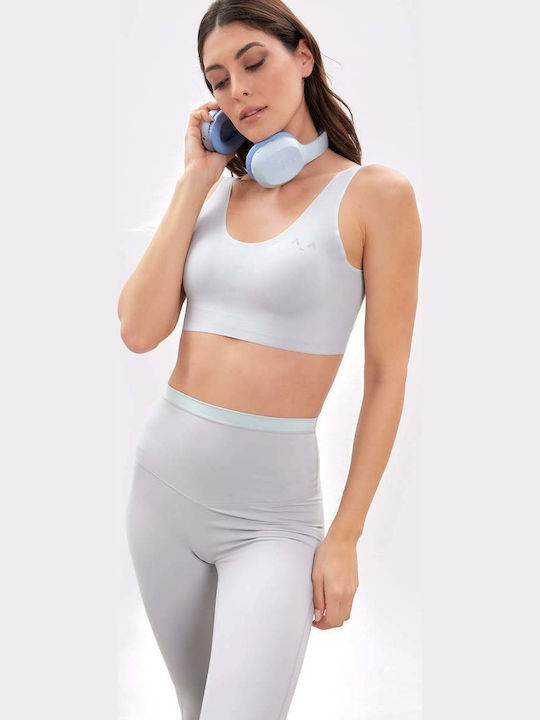 Frauen Sport-BHs Sport-BH Elephant Grey
