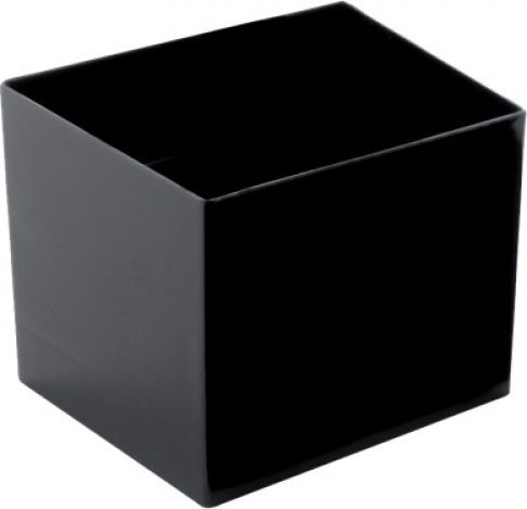 Goldplast Set 30 Kunststoffschalen mit 63ml Fassungsvermögen Schwarze 63 cc