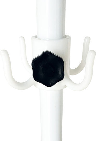 Escape Folding Beach Umbrella Diameter 2m with UV Protection and Air Duct Blue White