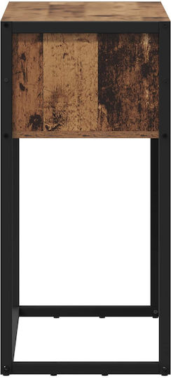 Конзолна маса Дървена Кафяв Д100xШ36xВ75cm