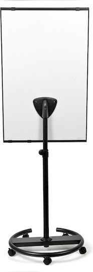 Legamaster Economy Triangle Magnetic Wheeled Dry Erase Board 105x68cm