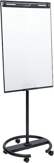 Legamaster Economy Triangle Magnetic Wheeled Dry Erase Board 105x68cm