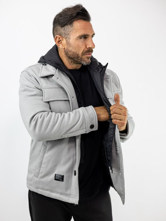 Sleeveless Jacket Gray