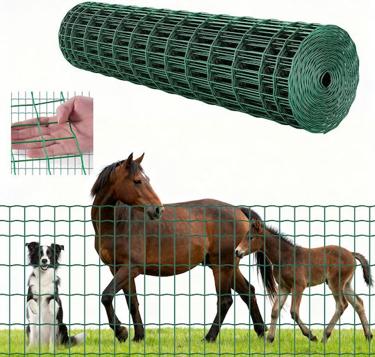 Vevor Wire Fencing Galvanized Green 1.2x25m