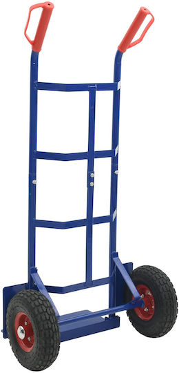 vidaXL Transport-Wagen Folding in Blau Color