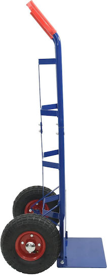 vidaXL Transport-Wagen Folding in Blau Color