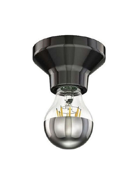 Gekas Lamp Wall with Socket E27 Black