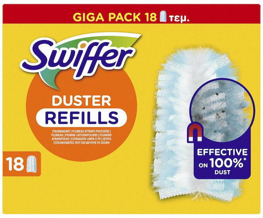 Swiffer Duster Spare Cloths Mega Pack 18 Pieces