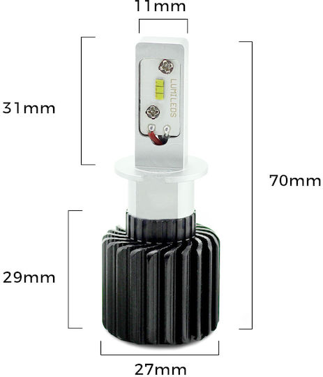 Комплект 1 LED H3 CarGuard