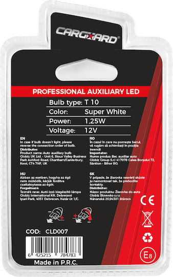 Set 1 Cld007 LED Iluminare Interioară Portbagaj