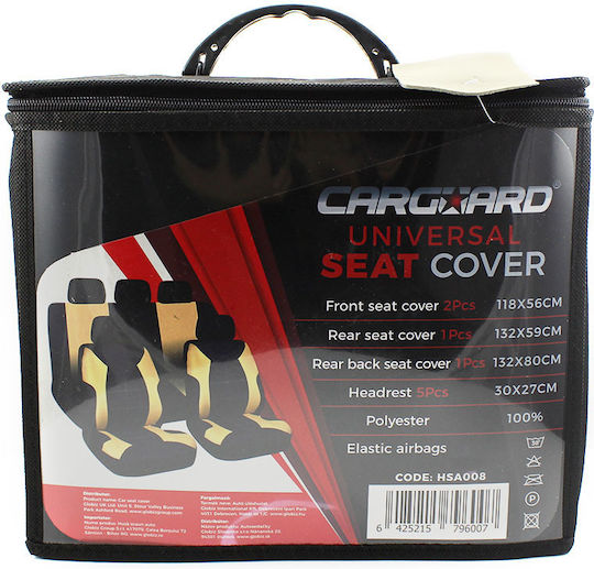 Set 1 Universelle Autositzbezüge Elegance CarGuard