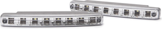 CarGuard LED 12V 8W 4cm Cu Iluminare Roșie 2 Bucăți