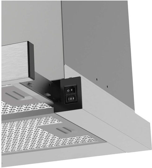 Beko Συρόμενος Απορροφητήρας 60cm Γκρι