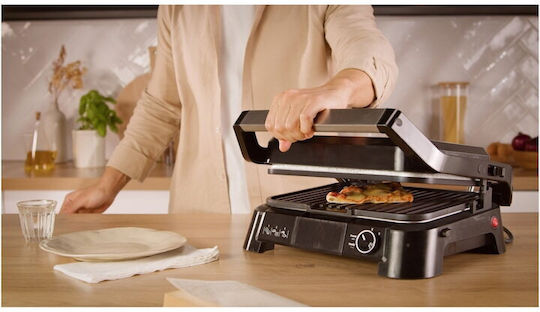 Tefal Supergrill Sandwich Maker Grill cu Plăci Detasabile 2000W Neagră