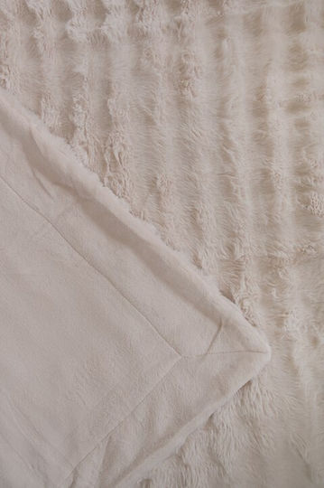 Βιοκαρπέτ Κουβερλί Μονό Natural 170x240cm