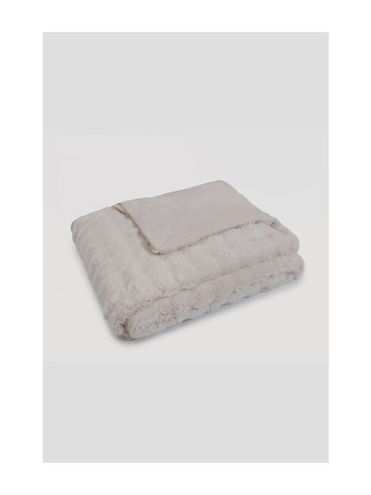 Viokarpet Coverlet Single Natural 170x240cm
