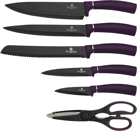 Berlinger Haus Inox Cooking Utensil Set with Base Purple 7pcs