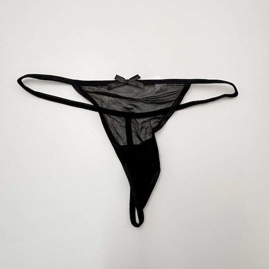 Set Women’s Lingerie Thong Nightdress Animal Print Black Gray