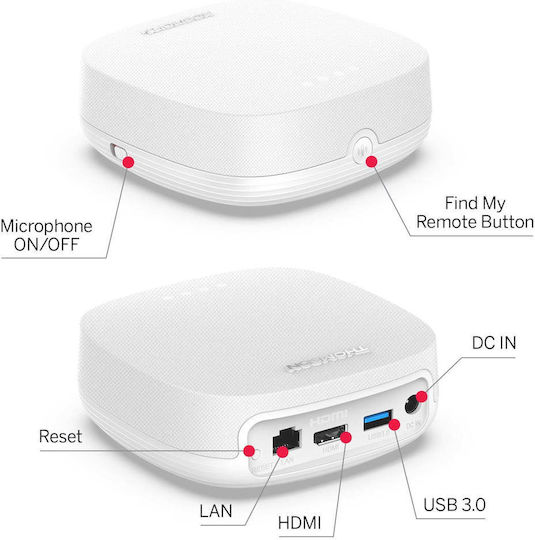 Thomson TV Box Box Plus 270 (4K) 4K UHD 3GB RAM and 32GB Storage Space with Operating System Android
