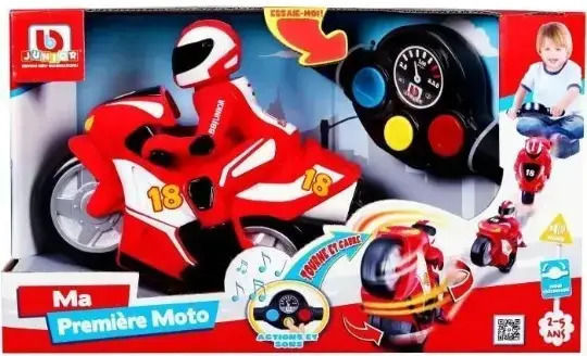 BB Junior My First Remote Controlled Motorcycle Red