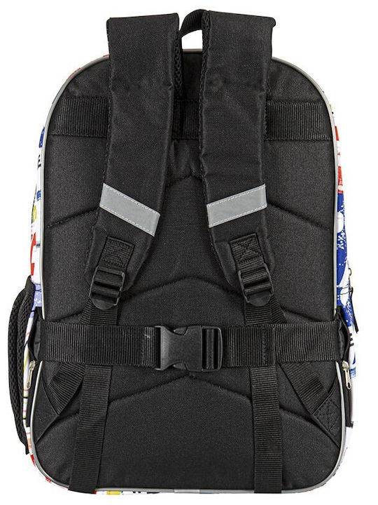 Montichelvo Schulranzen Rucksack Kindergarten Mehrfarbig mit Flaschenhalter
