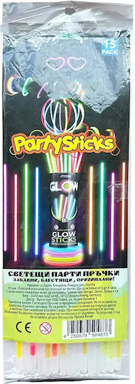 Chippo Glow Partyzubehör Set 504873-2 2x15 Stück 20cm Mehrfarbig