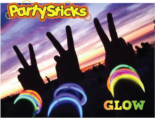 Chippo Glow Partyzubehör Set 504873-2 2x15 Stück 20cm Mehrfarbig