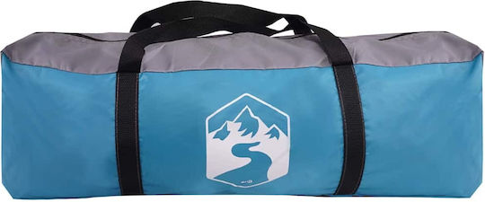 vidaXL Automatisches Campingzelt Teepee Blau 600x502x297cm