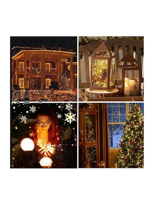 800 Lights LED Warm White in String 1pcs